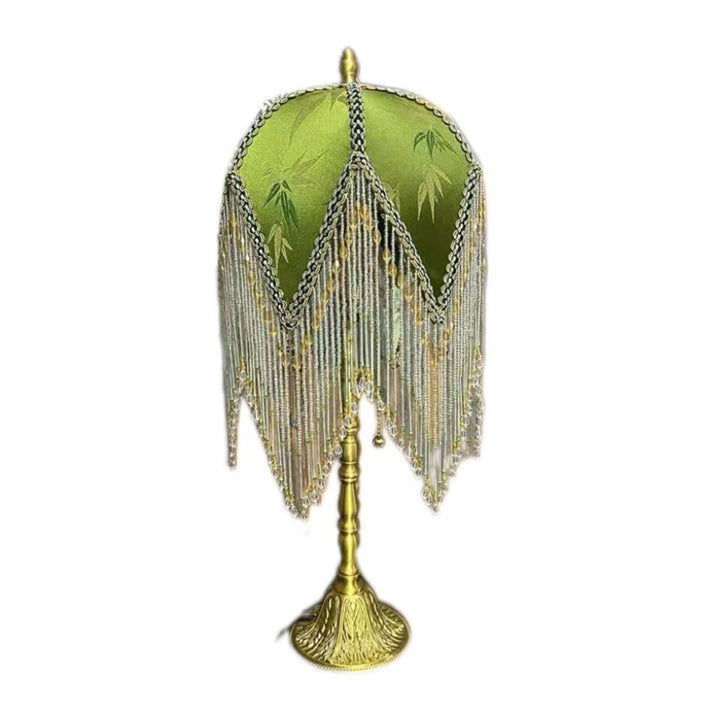 Vintage Beaded Table Lamp