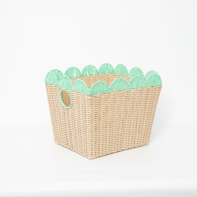 Handcrafted Woven Storage Bins Kalsten