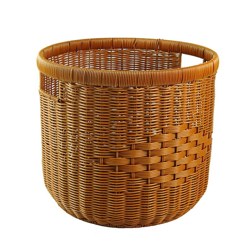 Stylish Round Woven Storage Basket Kalsten