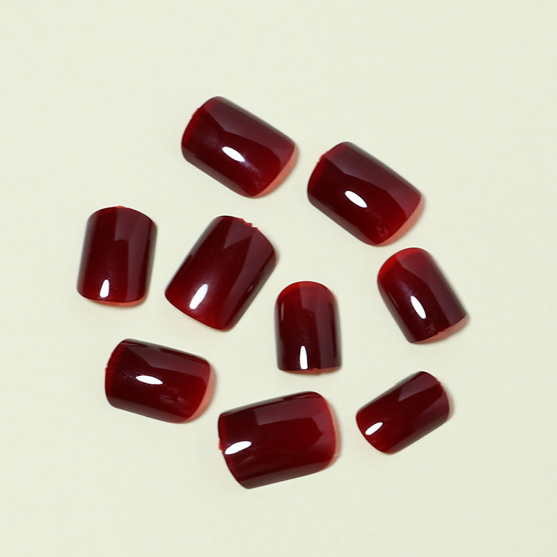 Glossy Press-On Nail Set Kalsten