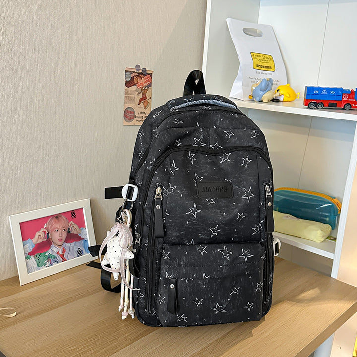 Stylish Star-Emblazoned Everyday Backpack Kalsten