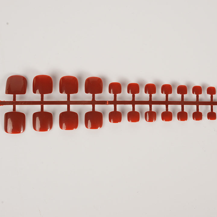 Premium Glossy Square Press-On Nail Set Kalsten