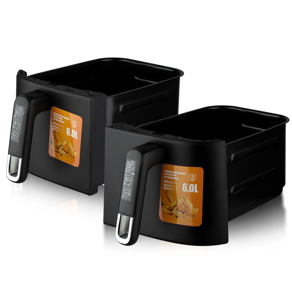Dual Basket Air Fryer with 360° Air Circulation and LED Display Kalsten