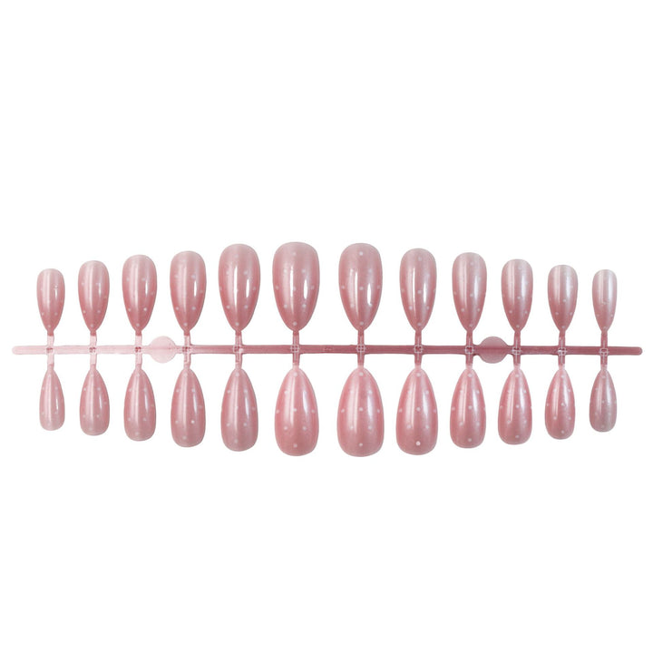 Artificial nails with modern dot design Kalsten