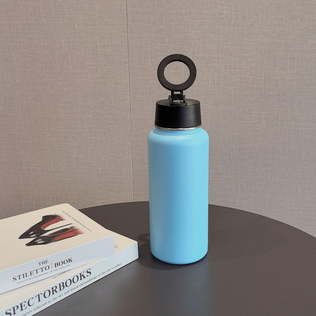 Unisex Sporty Stainless Steel Water Bottle Kalsten