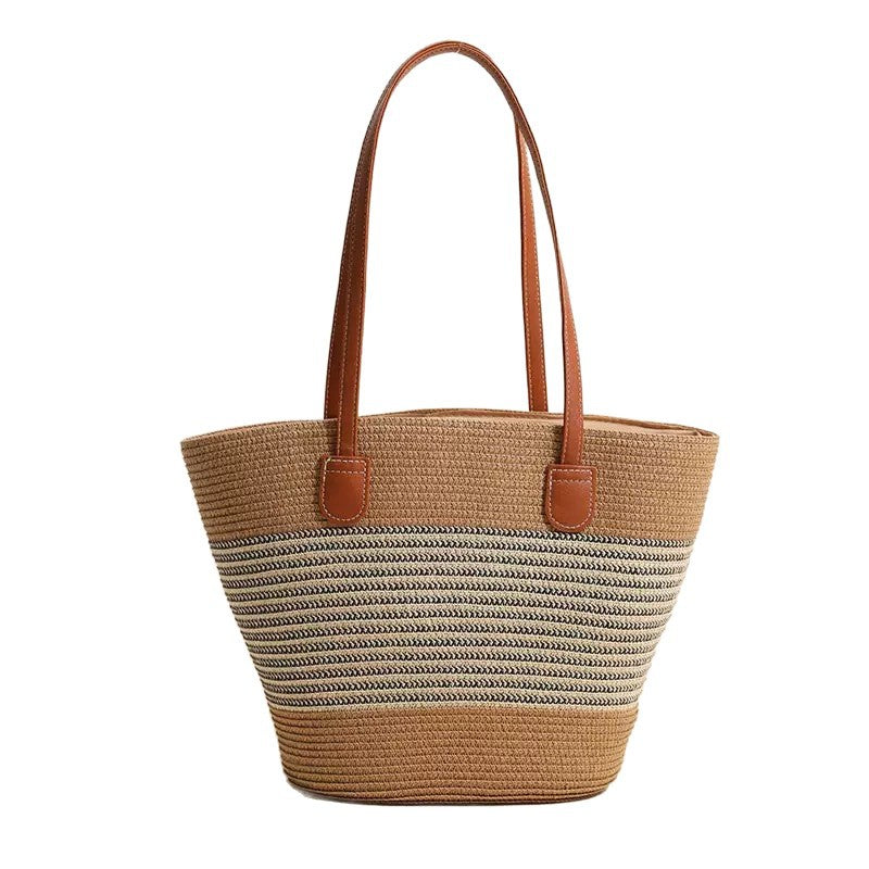 Structured raffia beach bag Kalsten