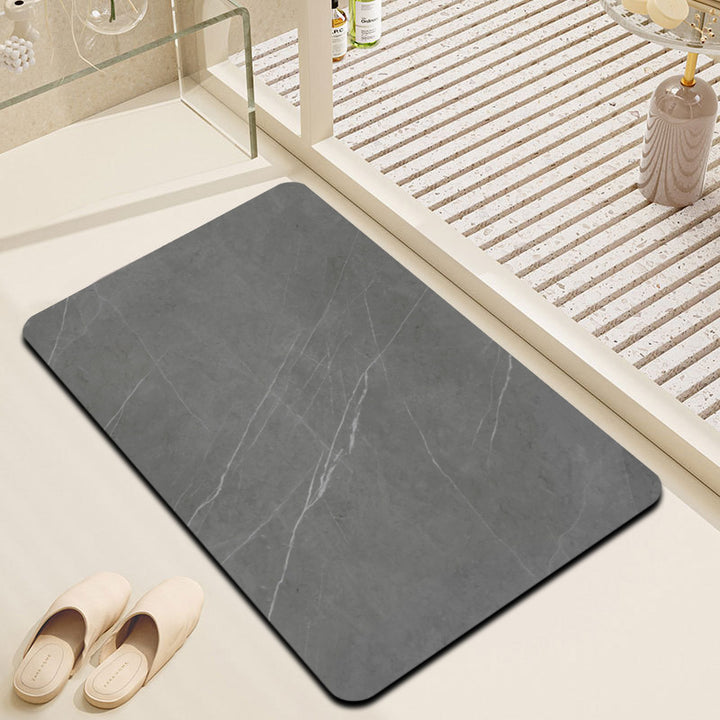 Luxury Marble Texture Bath Mat Kalsten