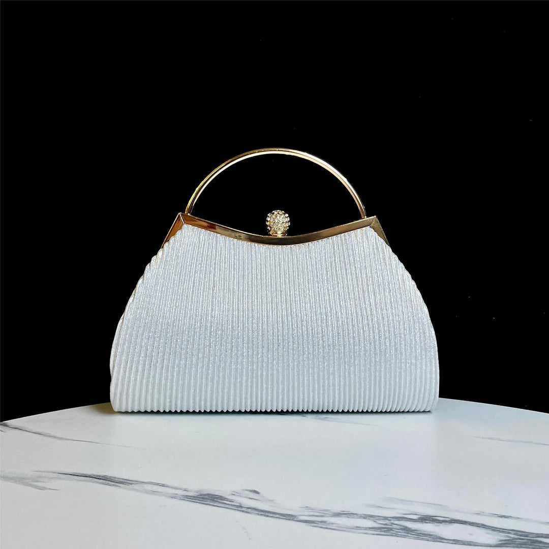 Textured Vintage Handheld Evening Purse
