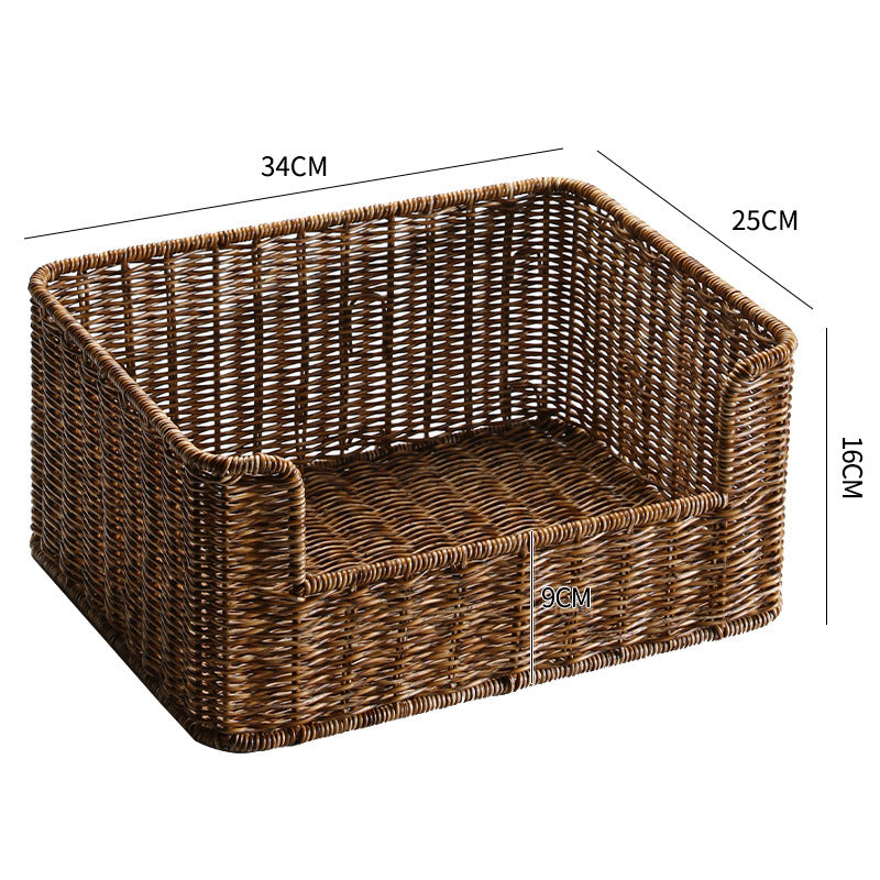 Woven Cube Storage Basket Kalsten