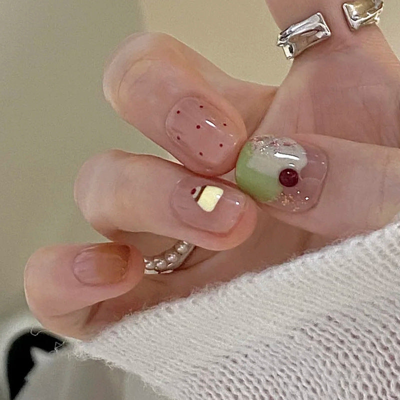 Artistic Press-On Nail Art Set Kalsten