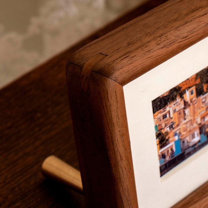 Natural Wood Decorative Photo Frame for Home