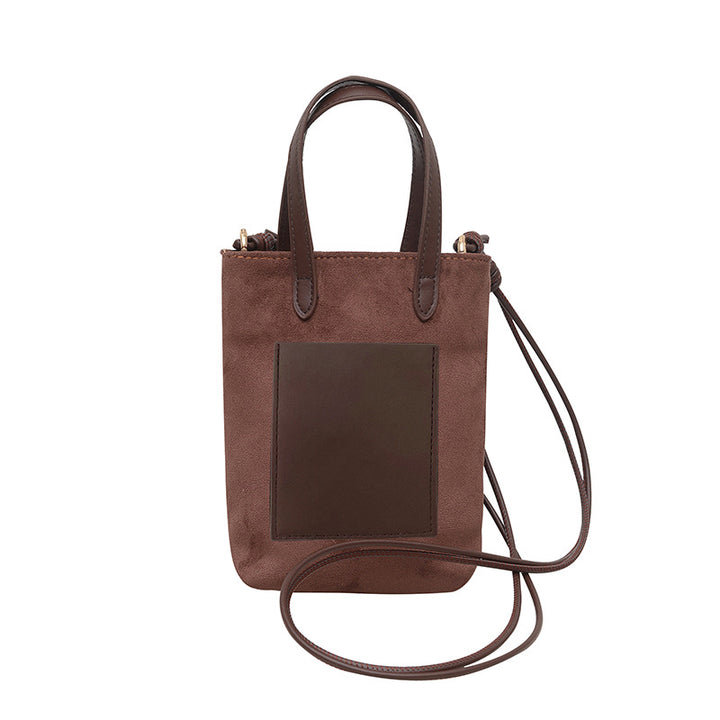 Miniature Vegan Leather Crossbody Bag