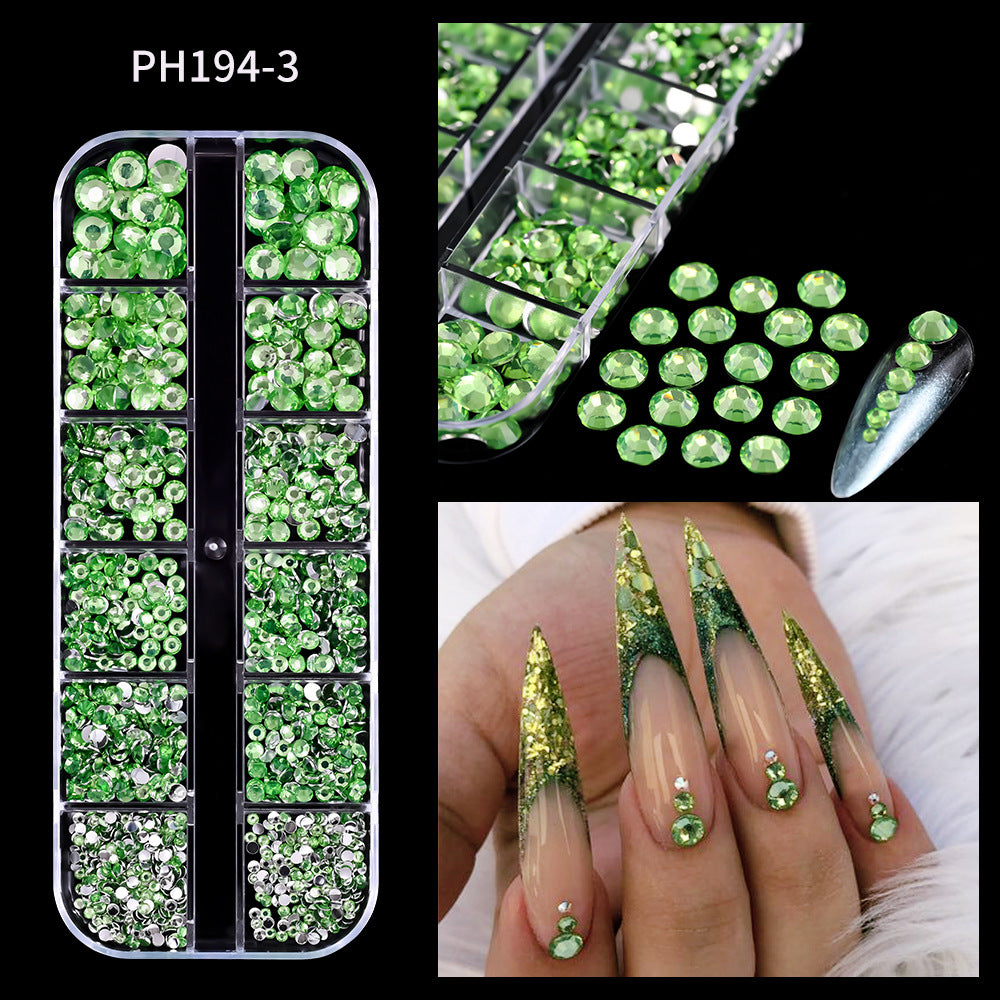 Premium Rhinestone Nail Art Decoration Kit