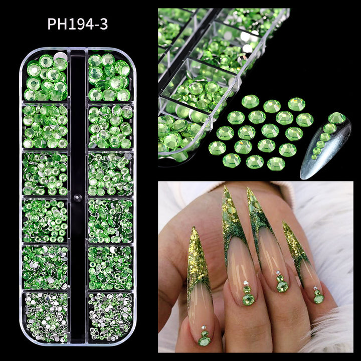 Premium Rhinestone Nail Art Decoration Kit