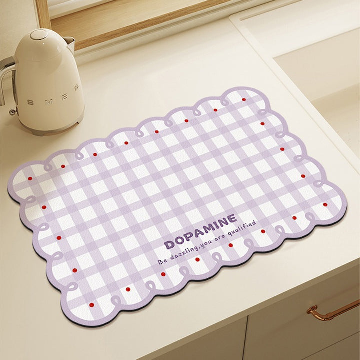 Cute Bunny-Shaped Kitchen Mat