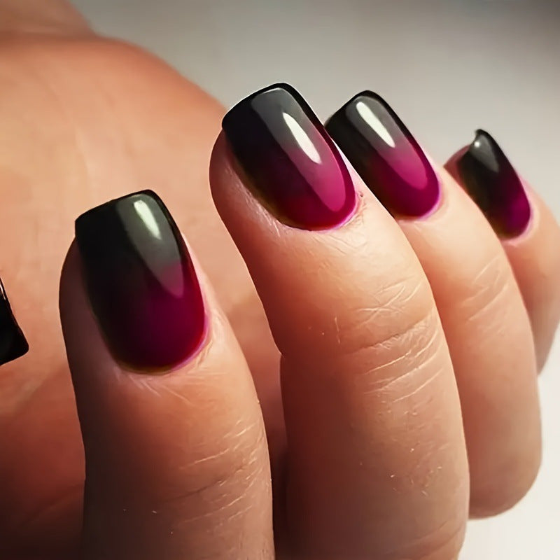 Stylish Ombre Acrylic Nail Art Kalsten