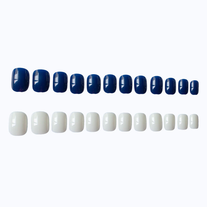 Elegant Dual Color Nail Art Set