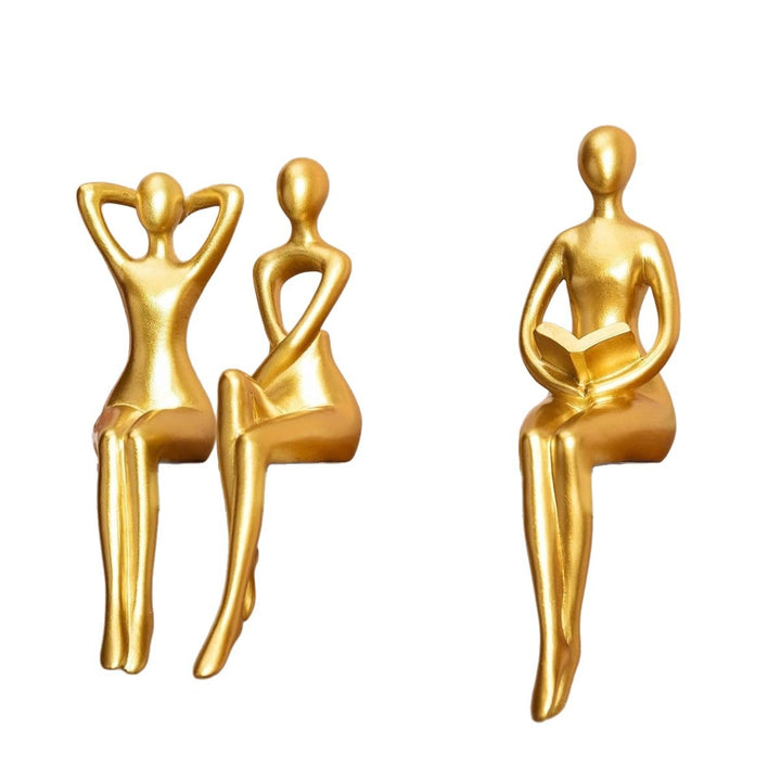 Modern Abstract Figurine Set Kalsten