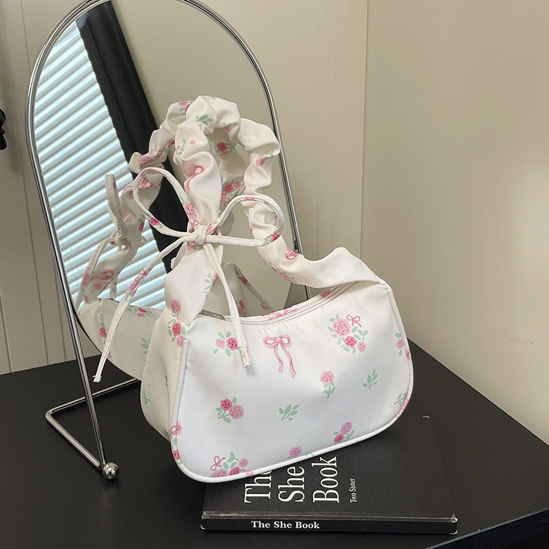 Floral Embroidered Handbag