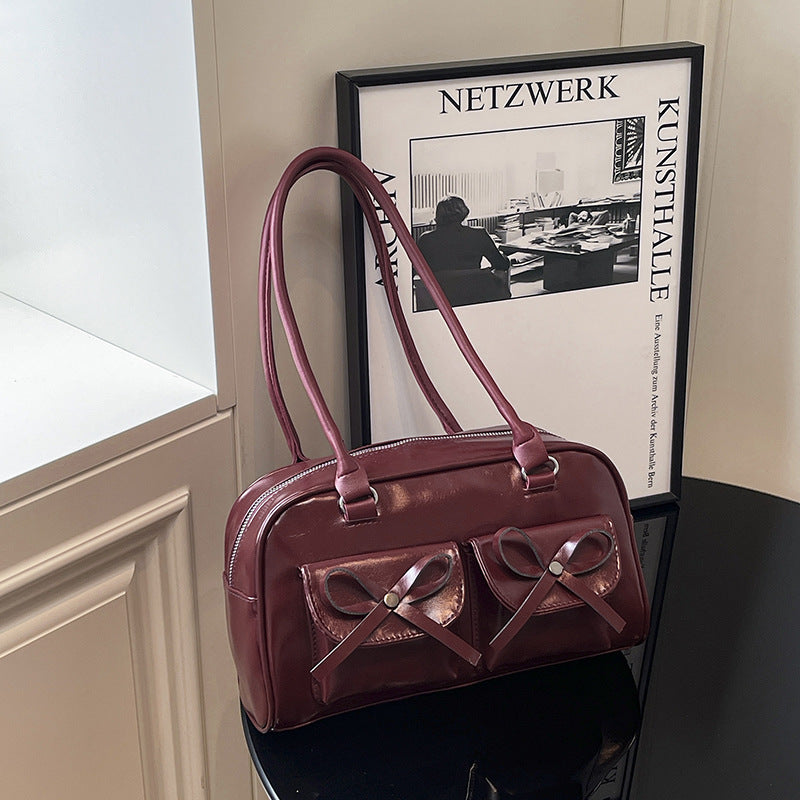 Modern Handheld Satchel Bag Kalsten