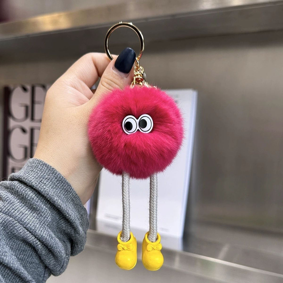 Fun Fluffy Character Keychain Kalsten
