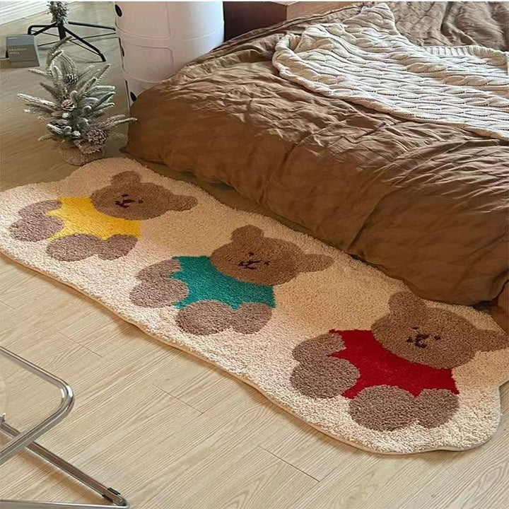 Cute Bear-Themed Floor Mat Kalsten