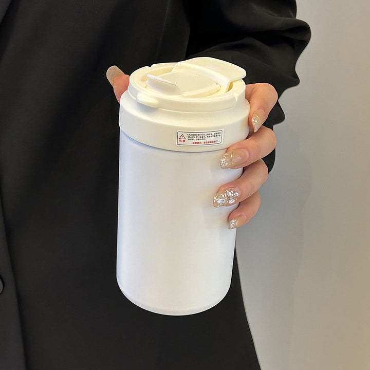 Women's insulated mug with practical spill protection and comfortable carrying handle Kalsten