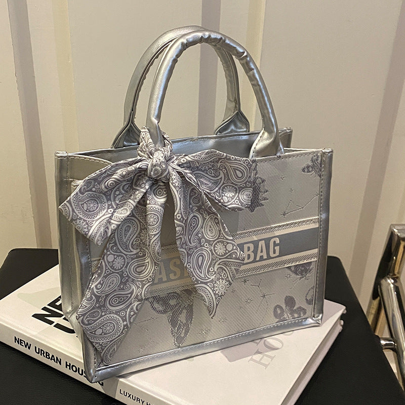 Elegant Structured Satchel Bag