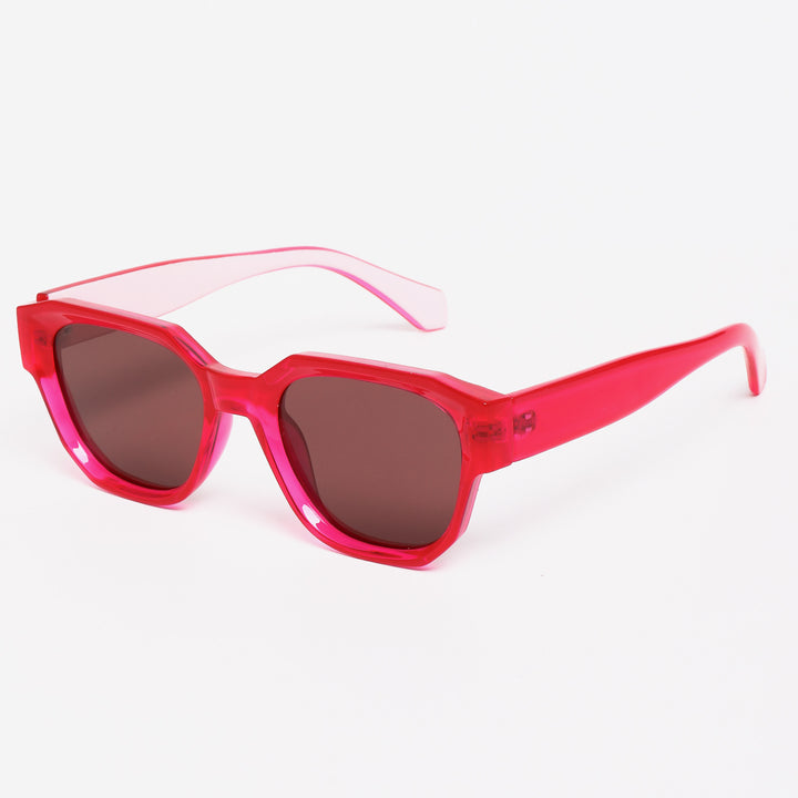 Ladies sunglasses in an unusual hexagonal frame with UV protection Kalsten