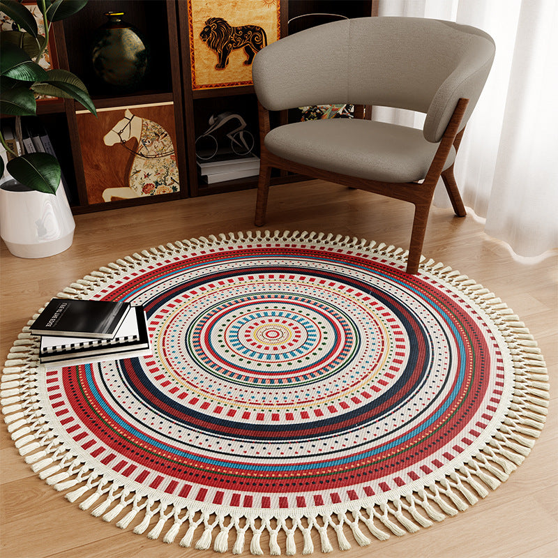 Round Decorative Area Rug Kalsten