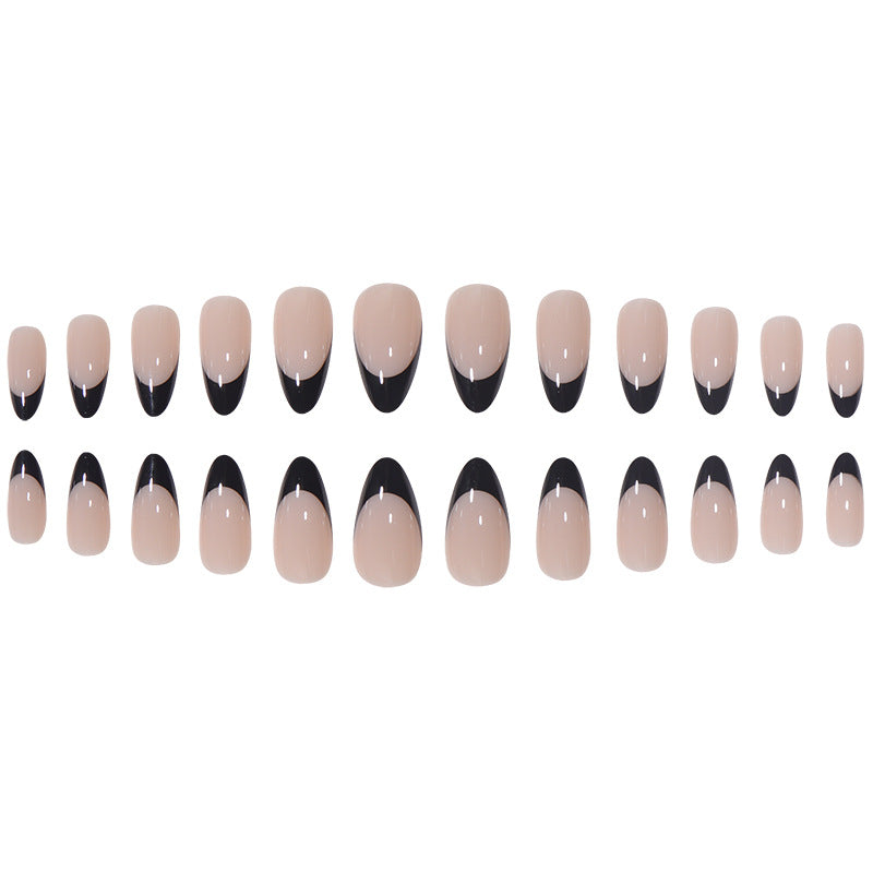 Glossy Natural-Shape Press-On Nails Kalsten