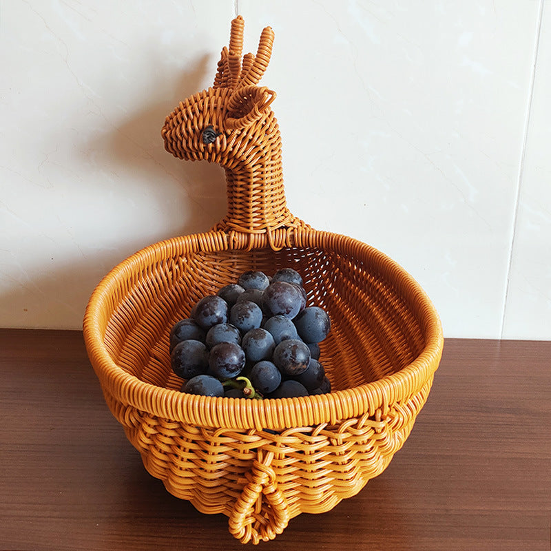 Decorative Woven Duck-Shaped Basket Kalsten