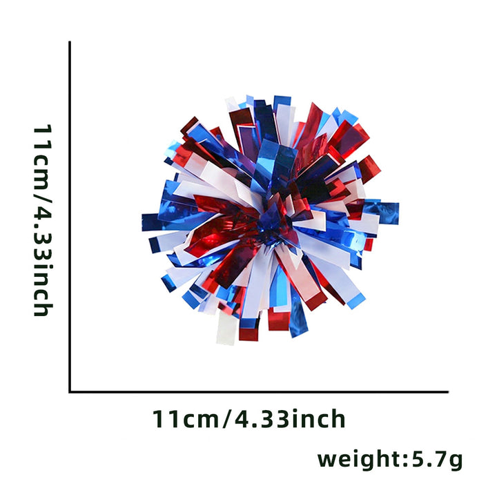 Unisex nan kompakter Cheerleader Pompon made of metallic foil Kalsten