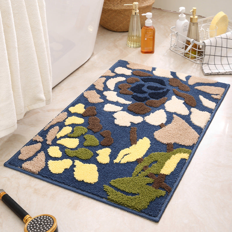Leaf Pattern Area Rug for Home Decor
