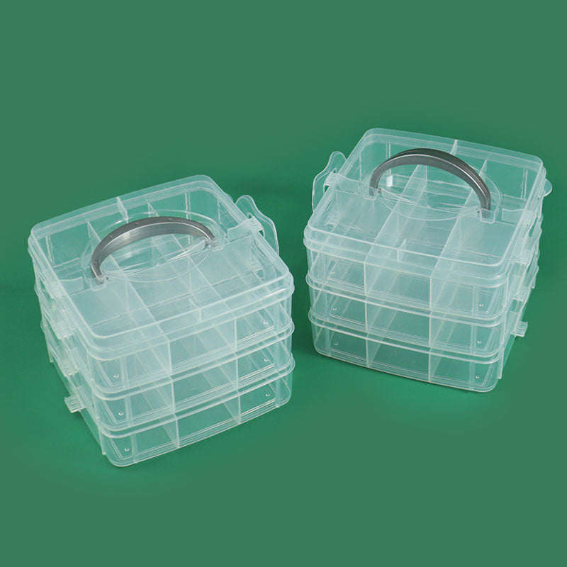 Multi-Compartment Durable Craft Storage Box Kalsten