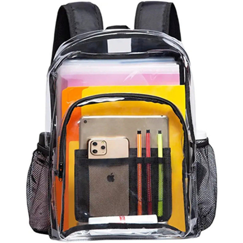 Transparent school backpack Kalsten