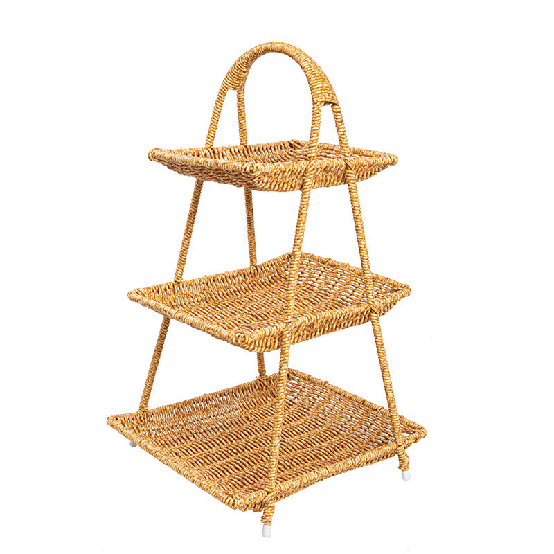 Decorative Woven Serving Tray Kalsten