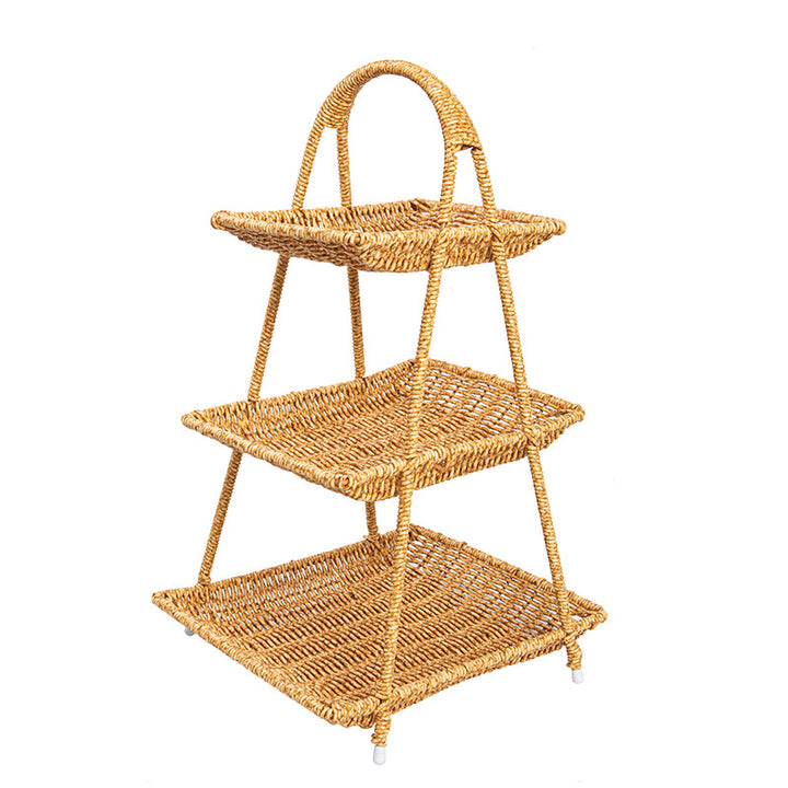 Decorative Woven Serving Tray Kalsten