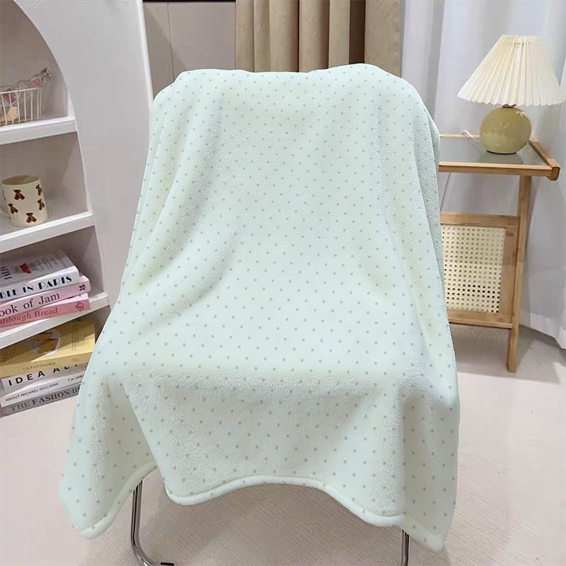 Cozy Dot Pattern Throw Blanket Kalsten