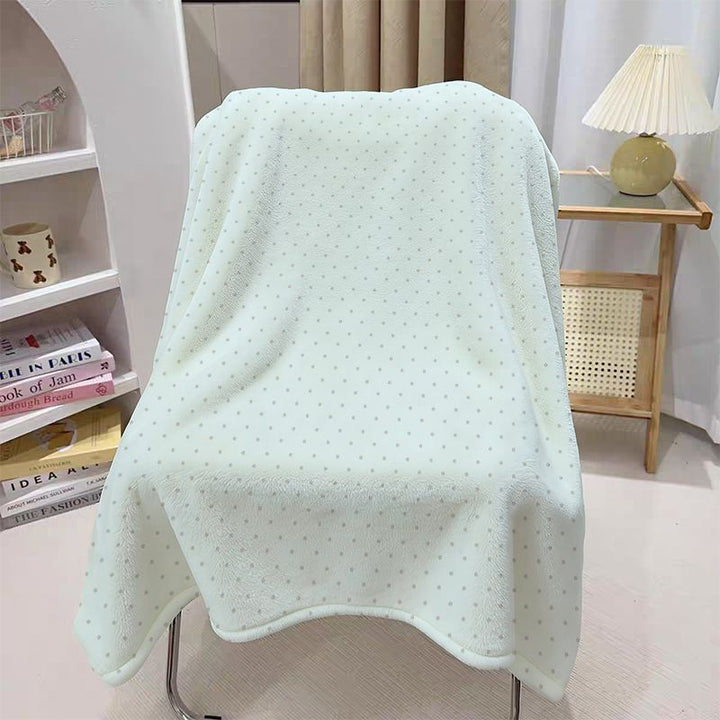 Cozy Dot Pattern Throw Blanket Kalsten