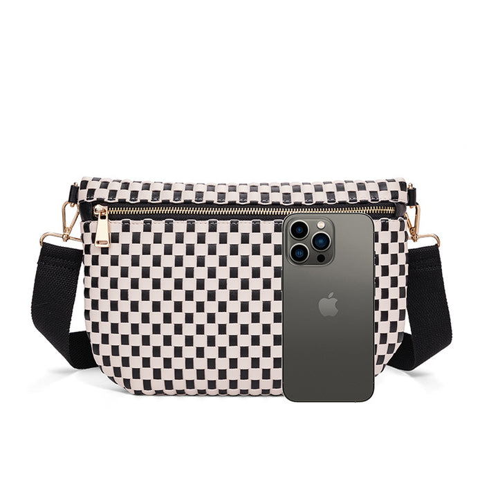 Stylish Woven Crossbody Bag Kalsten