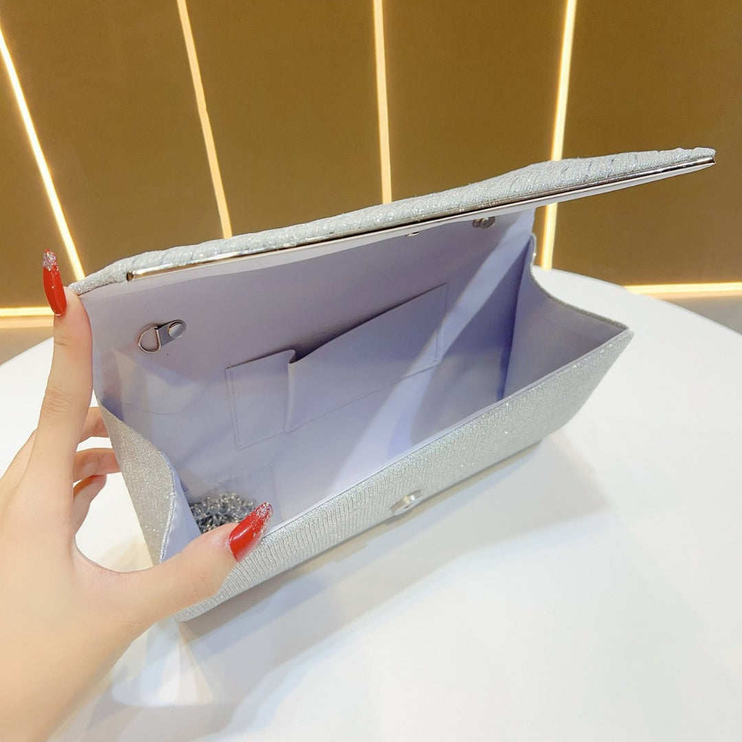 Elegant Pleated Clutch