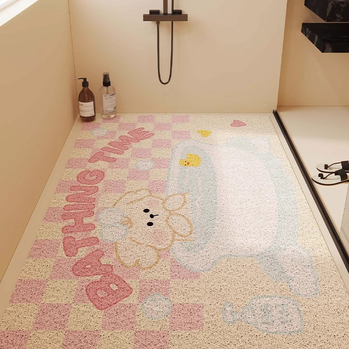 Playful Animal Themed Memory Foam Mat Kalsten