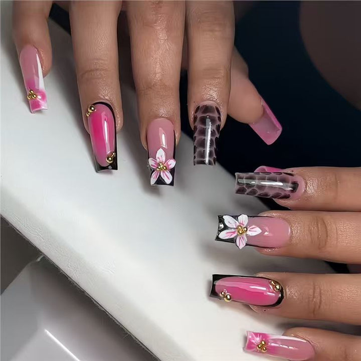 Artistic 3D Press-On Nail Enhancements Kalsten
