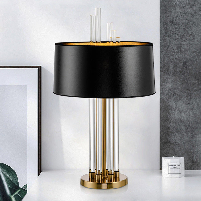 Elegant Crystal Glass Table Lamp