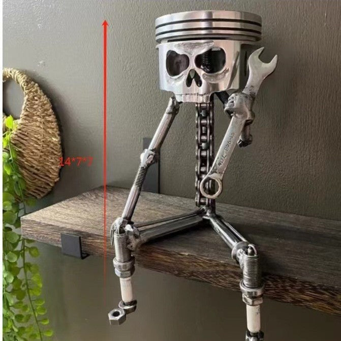 Creative Motorcycle-Themed Decorative Sculpture Kalsten