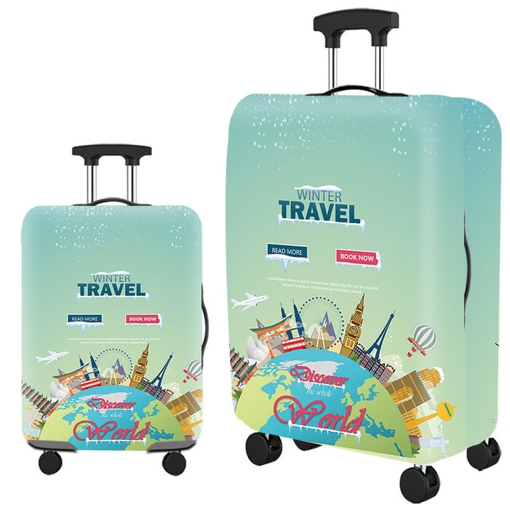 Artistic Travel Hard Shell Suitcase Kalsten