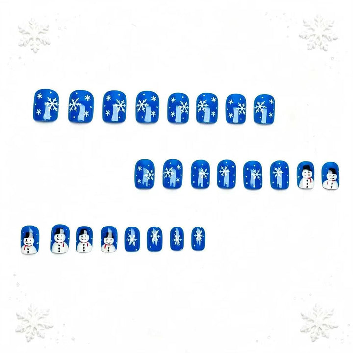 Festive Winter-Themed Nail Art Kalsten 1788155497