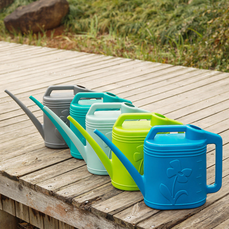 Ergonomic Watering Can with Detailed Flower Design Kalsten