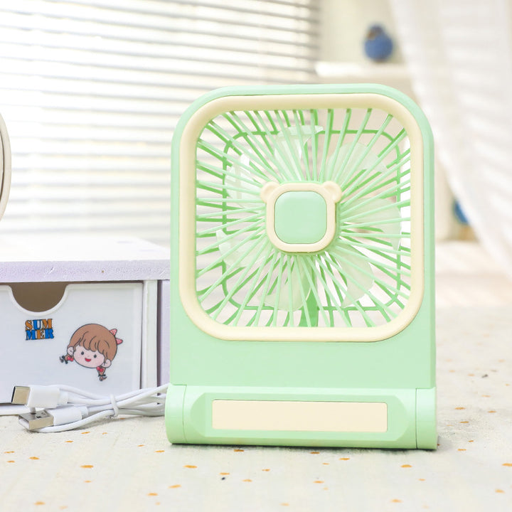 Women's portable mini fan with charming cat design Kalsten